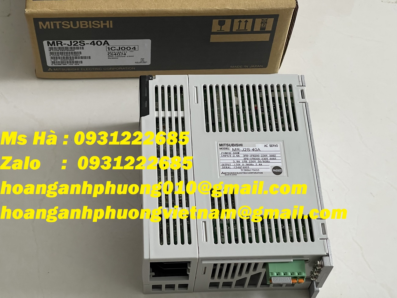 MR-J2S-40A | driver J2S mitsubishi | Hoàng Anh Phương