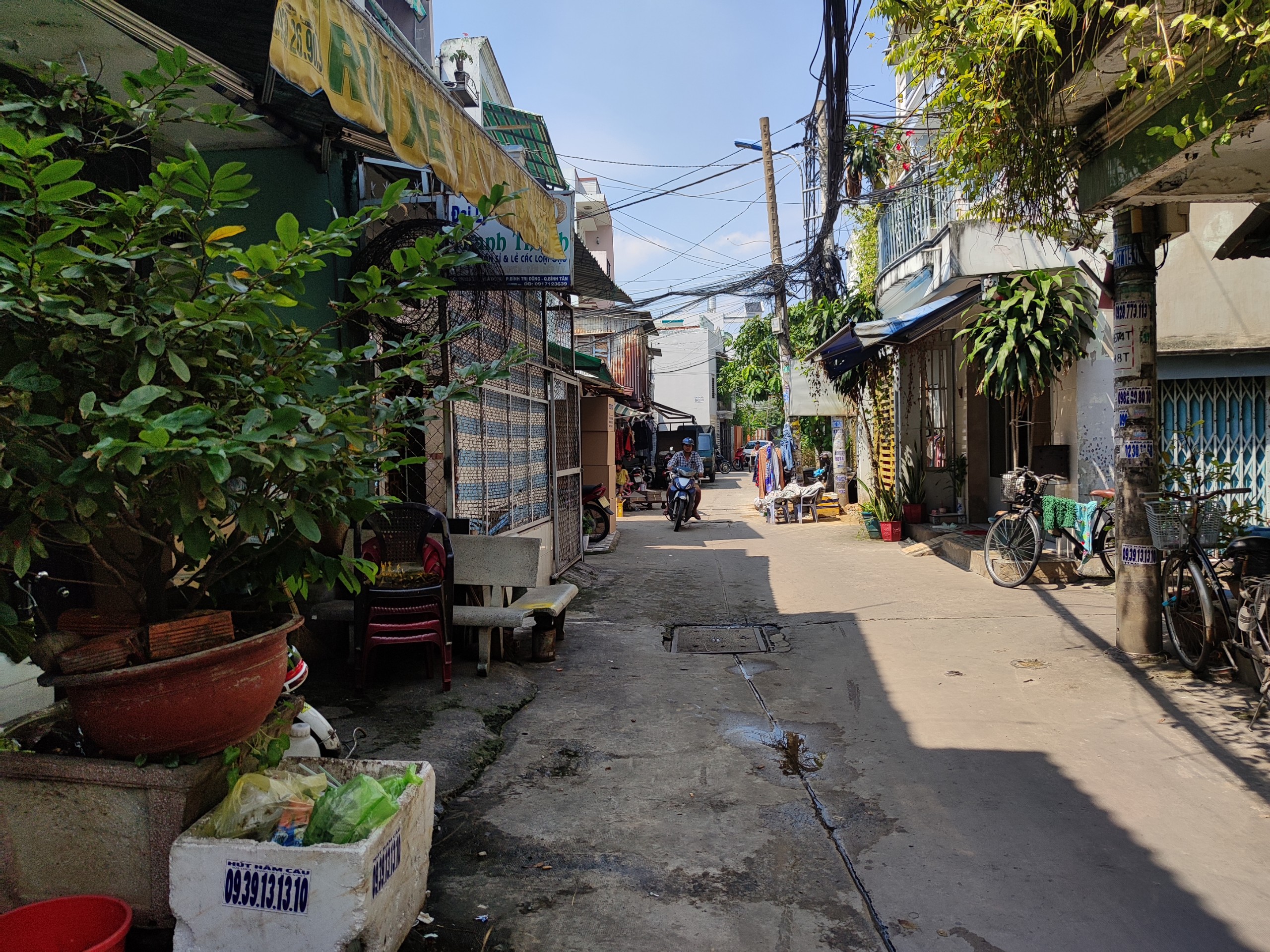 BÁN NHÀ 1/ TÂN HOÀ ĐÔNG BÌNH TÂN ,HẺM XE HƠI 2 TẦNG