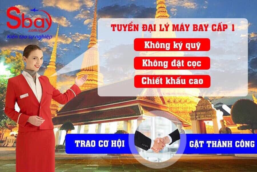 TUYỂN ĐẠI LÝ BÁN VÉ MÁY BAY