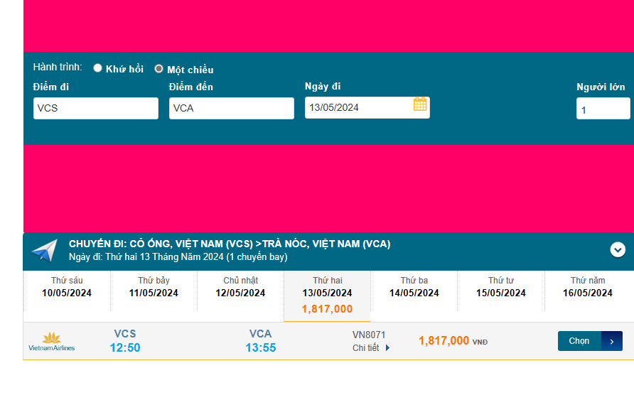 Cỏ Ống (VCS) - Trà Nóc (VCA) 13/5/2024