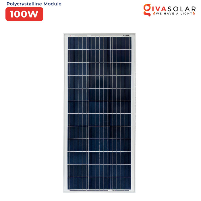 Tấm pin năng lượng mặt trời Polycrystalline PSP-100W