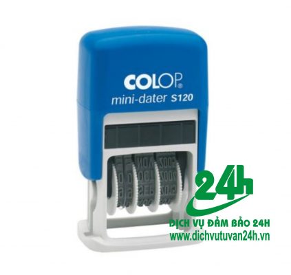 Dấu Colop ngày tháng năm S120