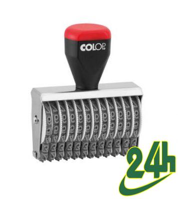 Dấu số 12 số cao 5mm colop 05012 kích thước 5x53mm