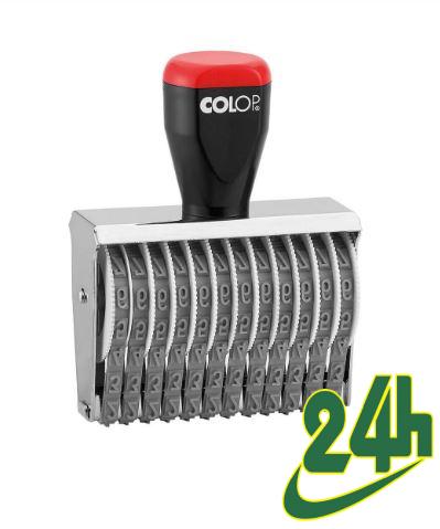 Dấu số 12 số cao 7mm colop 07012 kích thước 7x78mm