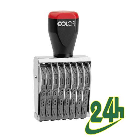 Dấu số 8 số cao 9mm colop 09008 kích thước 9x52mm