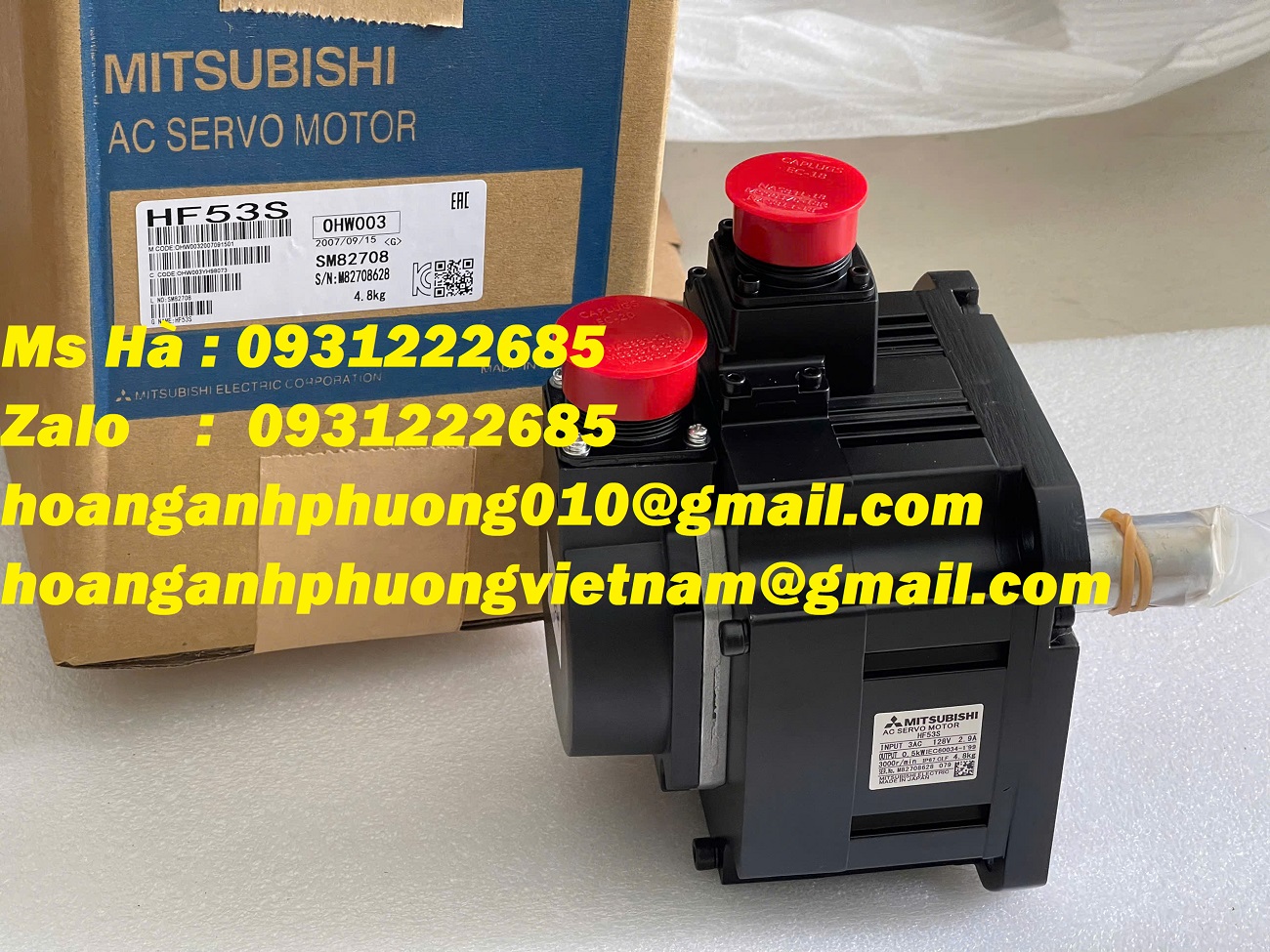 Hàng new HF53S mitsubishi - động cơ công nghiệp - nhập khẩu