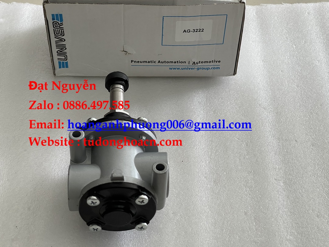 Van FAG-3222 của Univer Sản phẩm tối ưu cho hệ thống khí nén