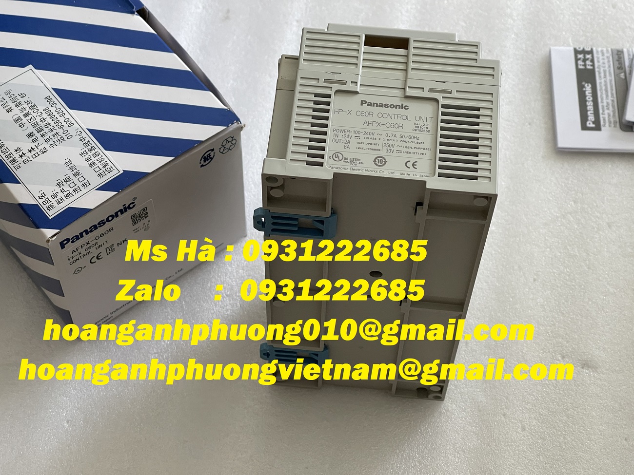 PLC nhập khẩu giá siêu tốt hiện nay AFPX-C60R panasonic