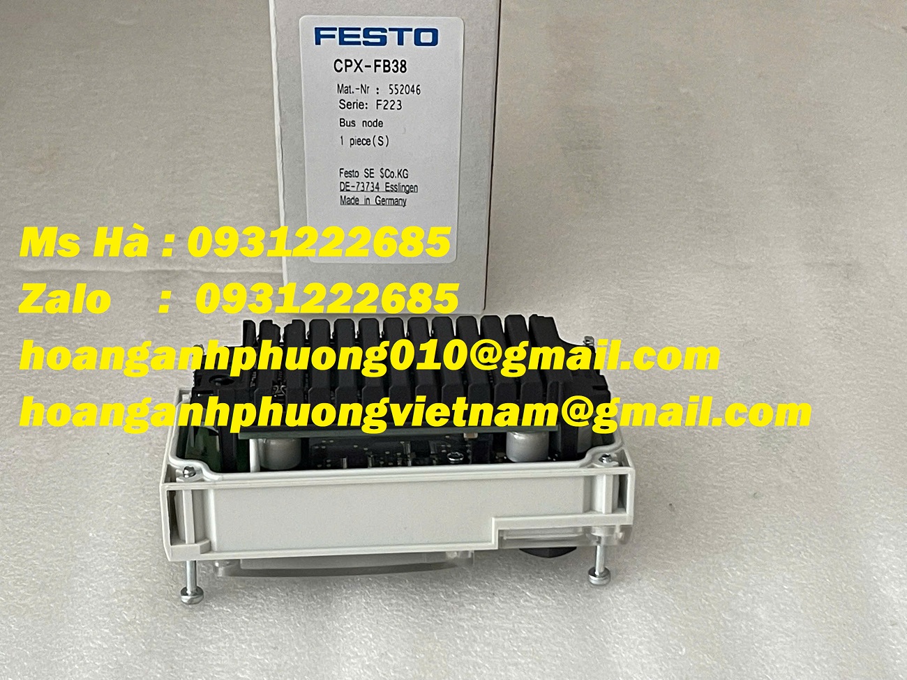 Nút bus CPX-FB38 Festo - chuyên dòng festo - hàng mới