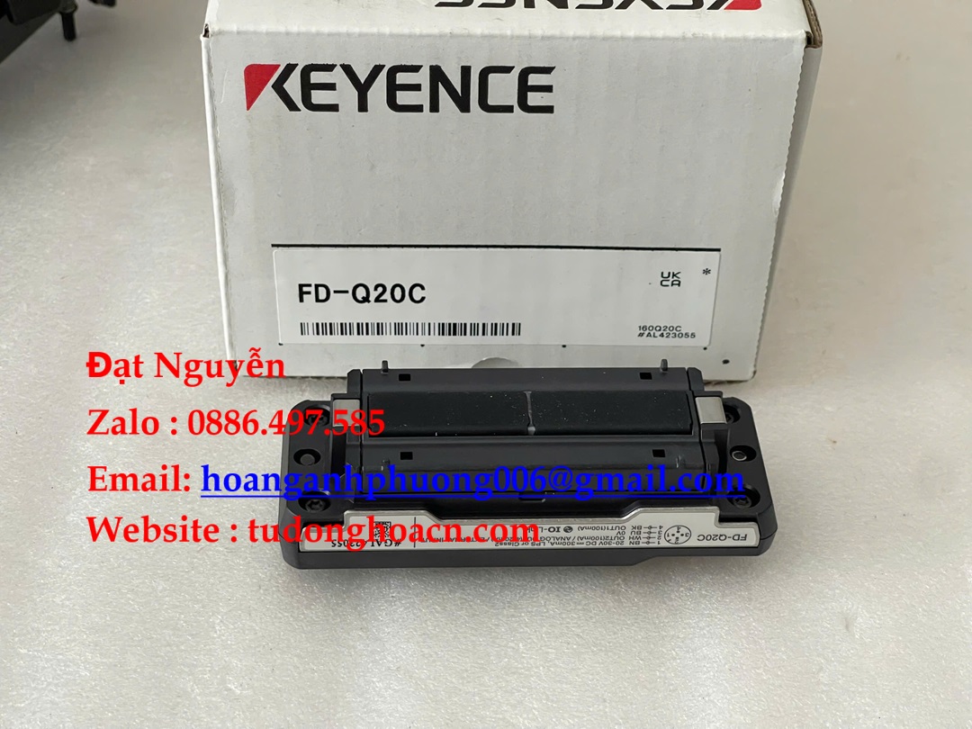 FD-Q20C Keyence Cảm biến lưu lượng lắp ngoài ống, đo chính xác