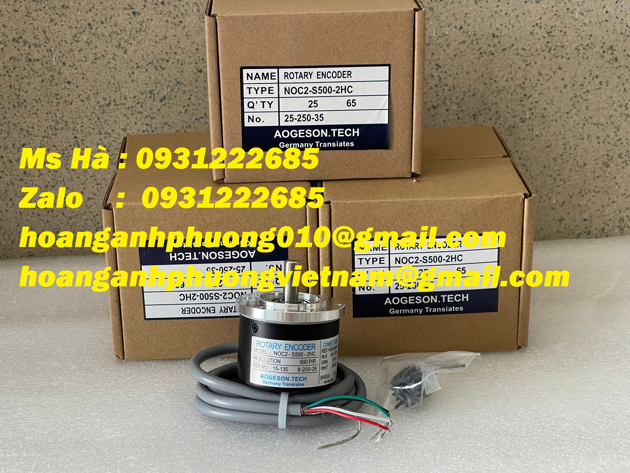 Encoder Aogeson giá tốt trên thị trường NOC2-S500-2HC