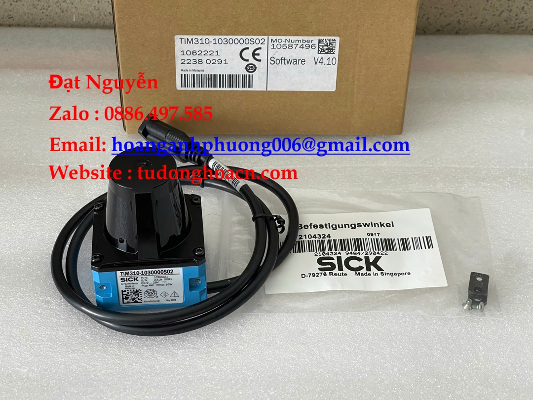 TIM310‑1030000S02 SICK Cảm biến 2D LiDAR TiM, tầm hoạt động