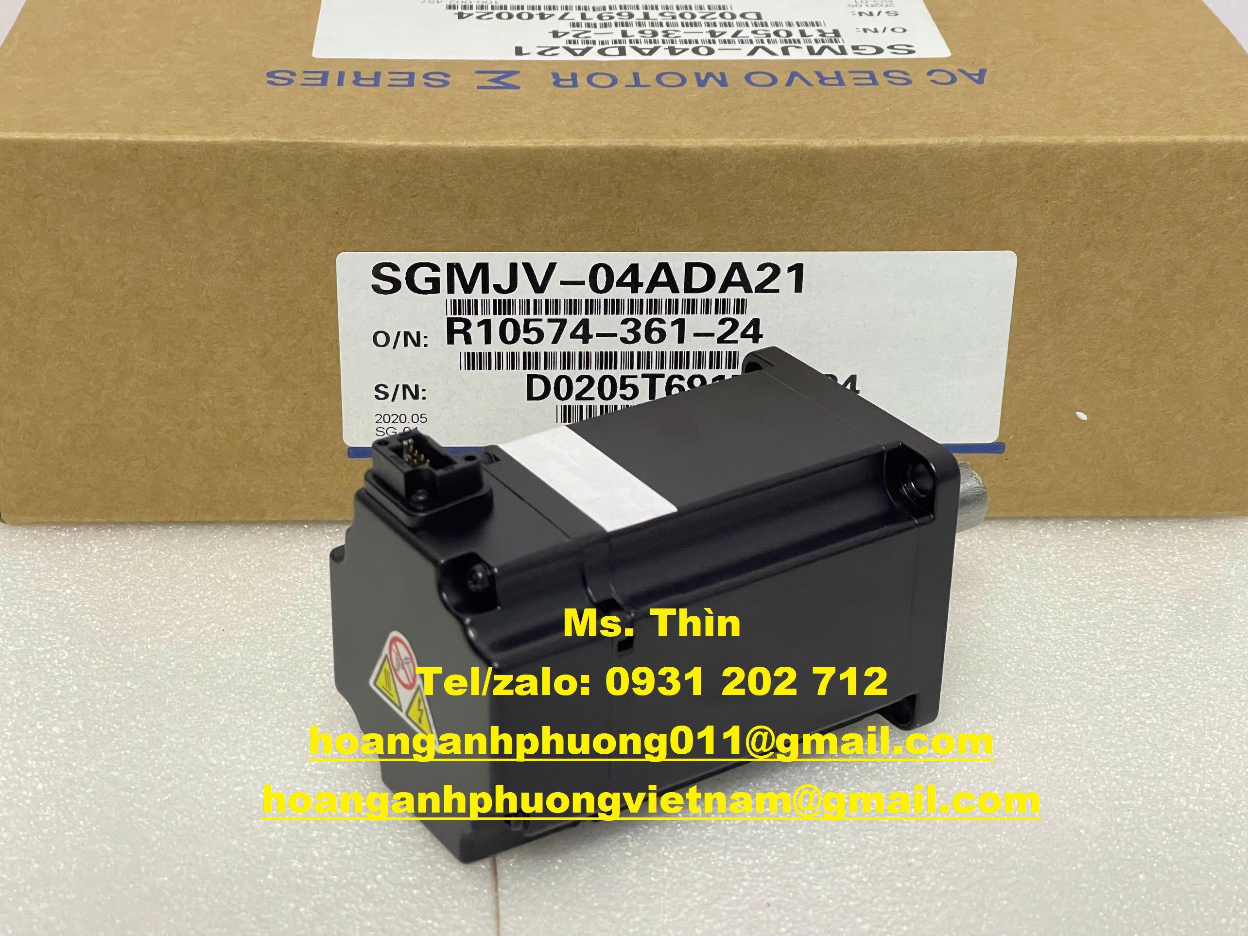 Yaskawa - Động cơ MGMJV-04ADA21 - New