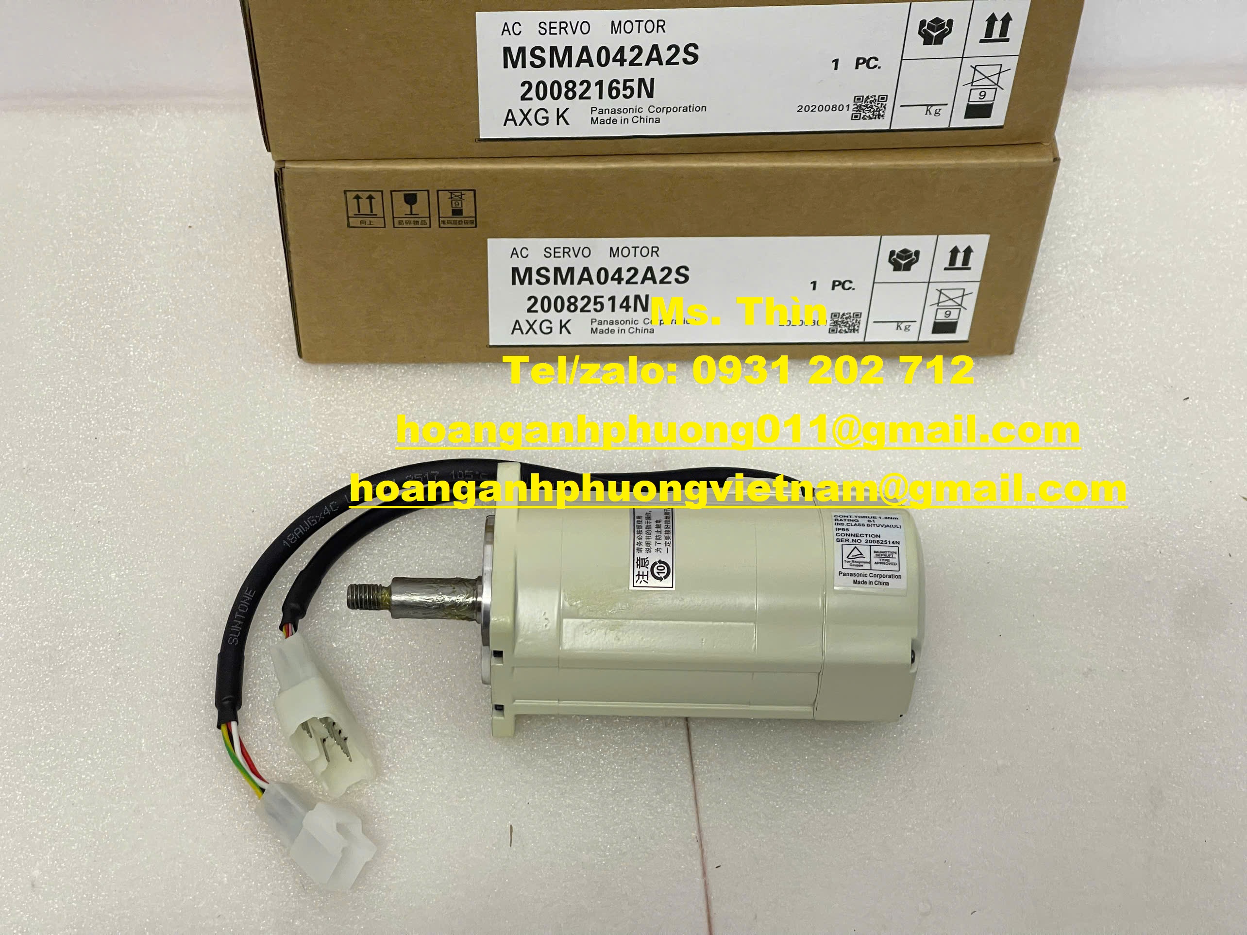Động cơ Panasonic MSMA042A2S, Miễn phí giao hàng