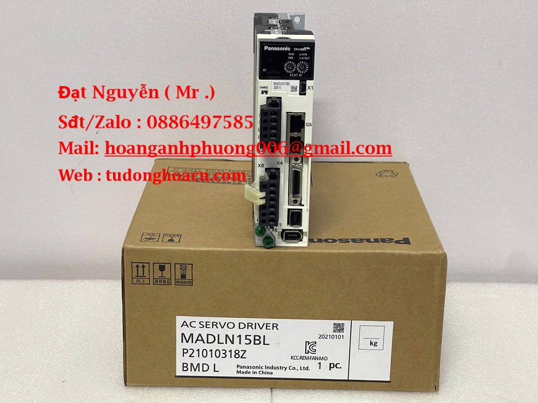 Bộ Điều Khiển Servo Panasonic MADLN15BL Giải Pháp Servo