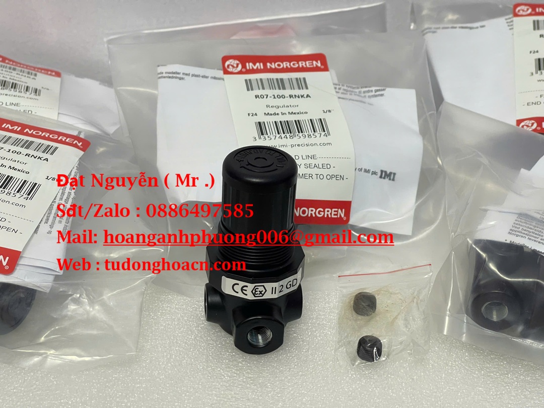 ộ điều áp Norgren R07‑100‑RNKA – Giải pháp điều chỉnh áp suất