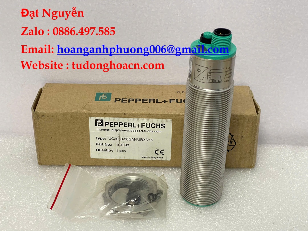 Cảm biến siêu âm UC2000-30GM-IUR2-V15 – PEPPERL+FUCHS