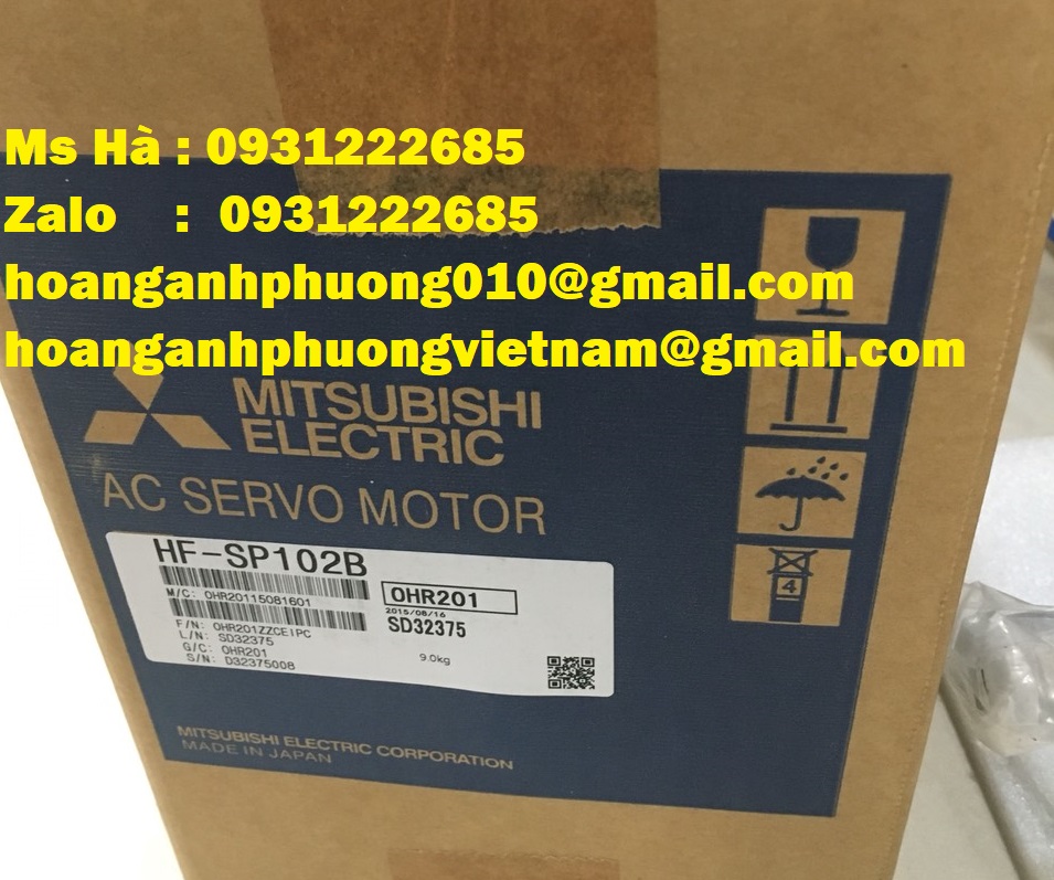 Servo động cơ HF-SP102B mitsubishi 1kW mới 100%
