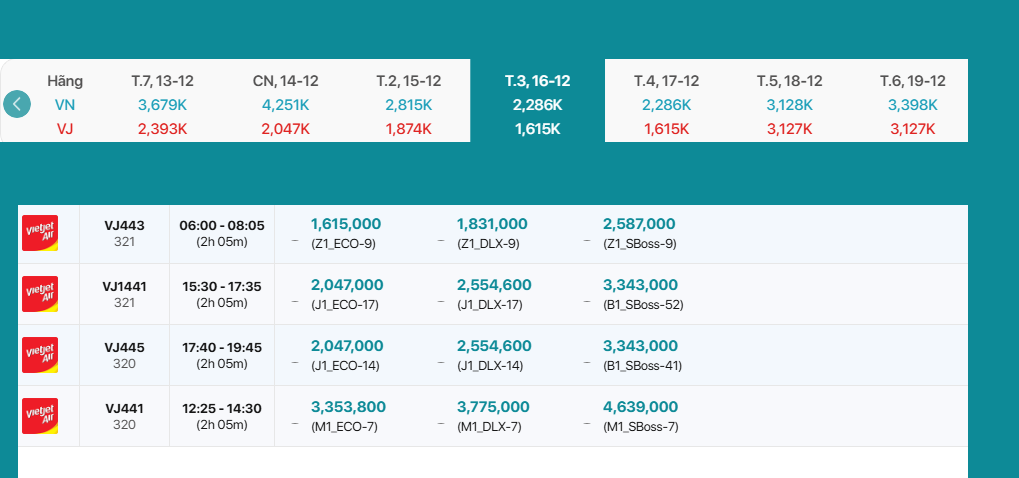 Hà Noi - Phú Quốc 16/12/2025: