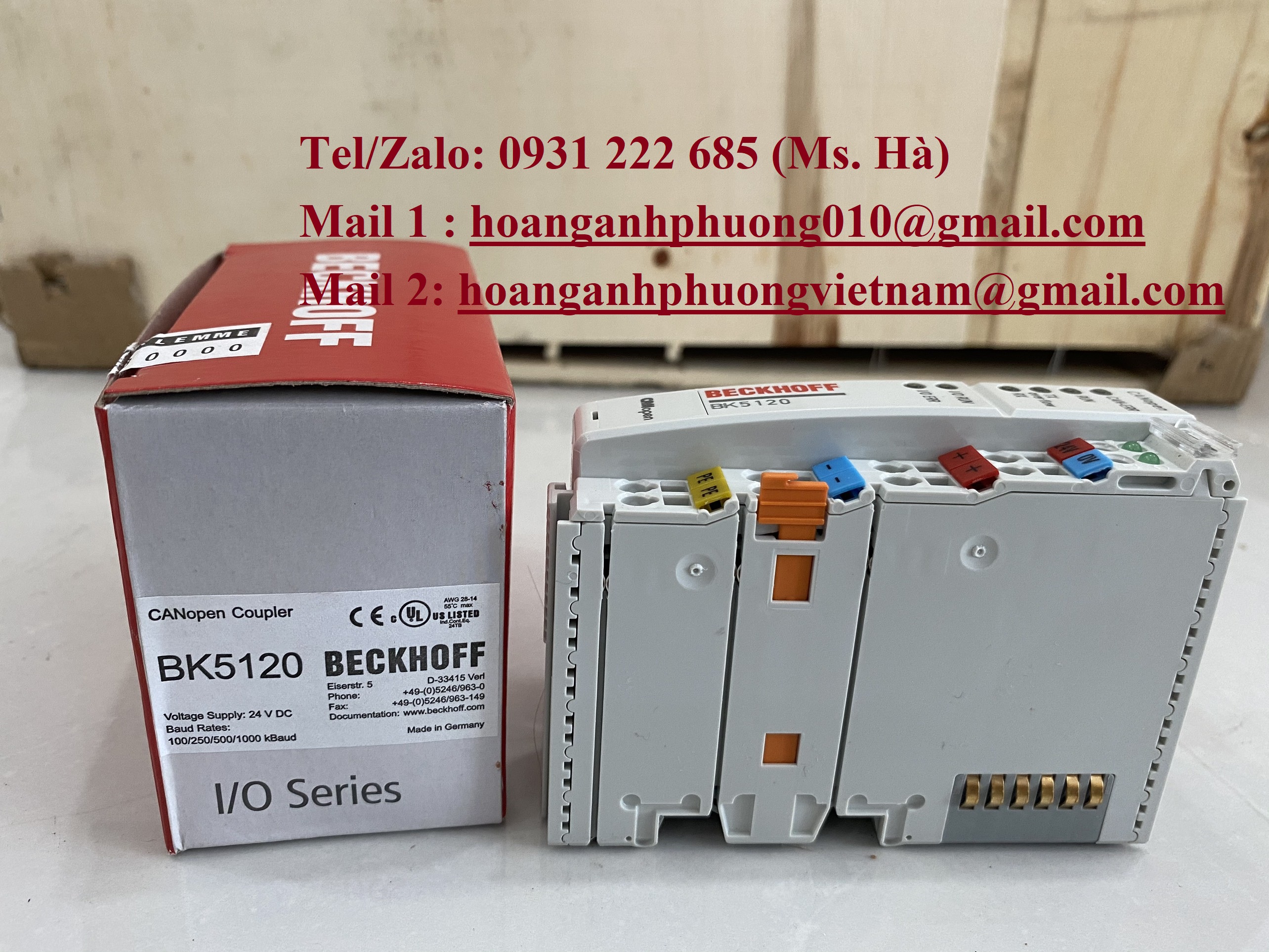 BK5120 beckhoff - Bộ kết nối hàng mới - cạnh tranh giá